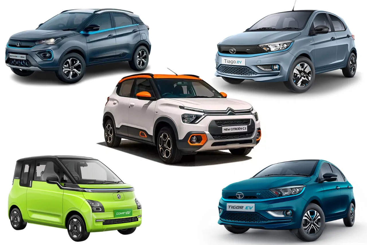 Top 5 EV Cars under 15 lakhs