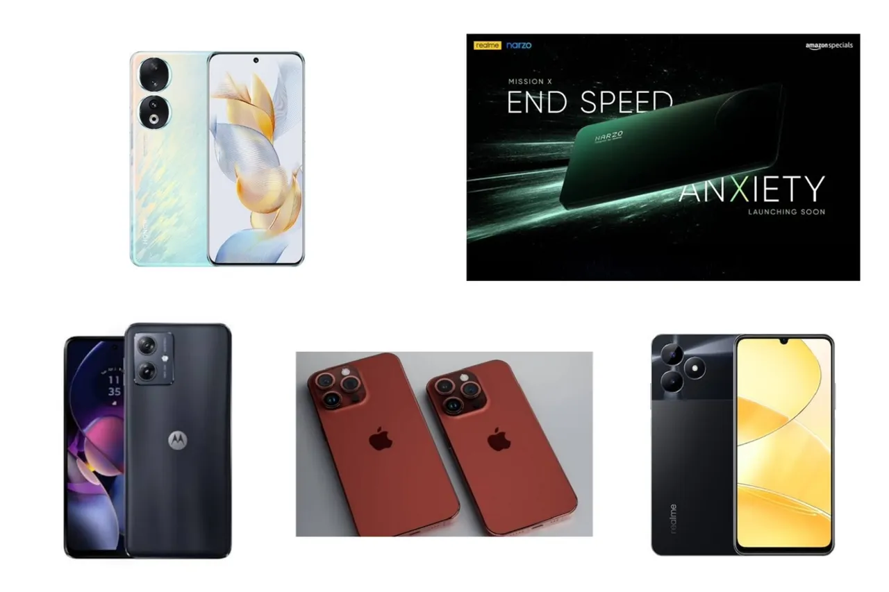 Top 5 upcoming phones in Sep 2023