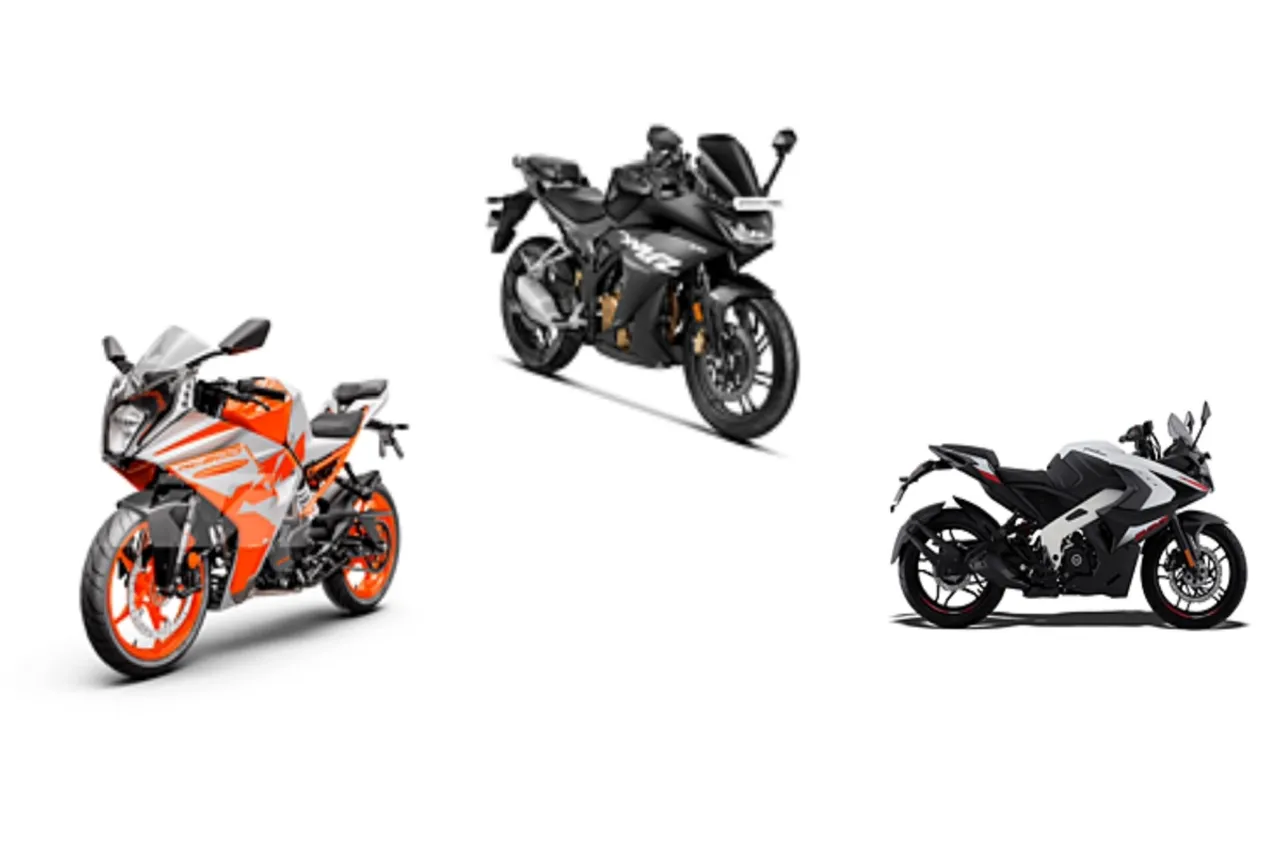 Karizma XMR vs Pulsar RS200 vs KTM RC 200
