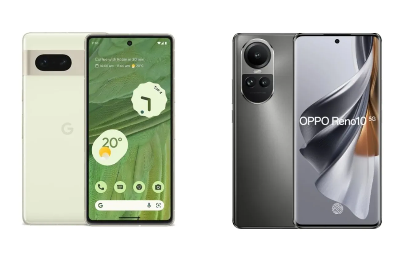 Oppo Reno 10 5G vs Google Pixel 7