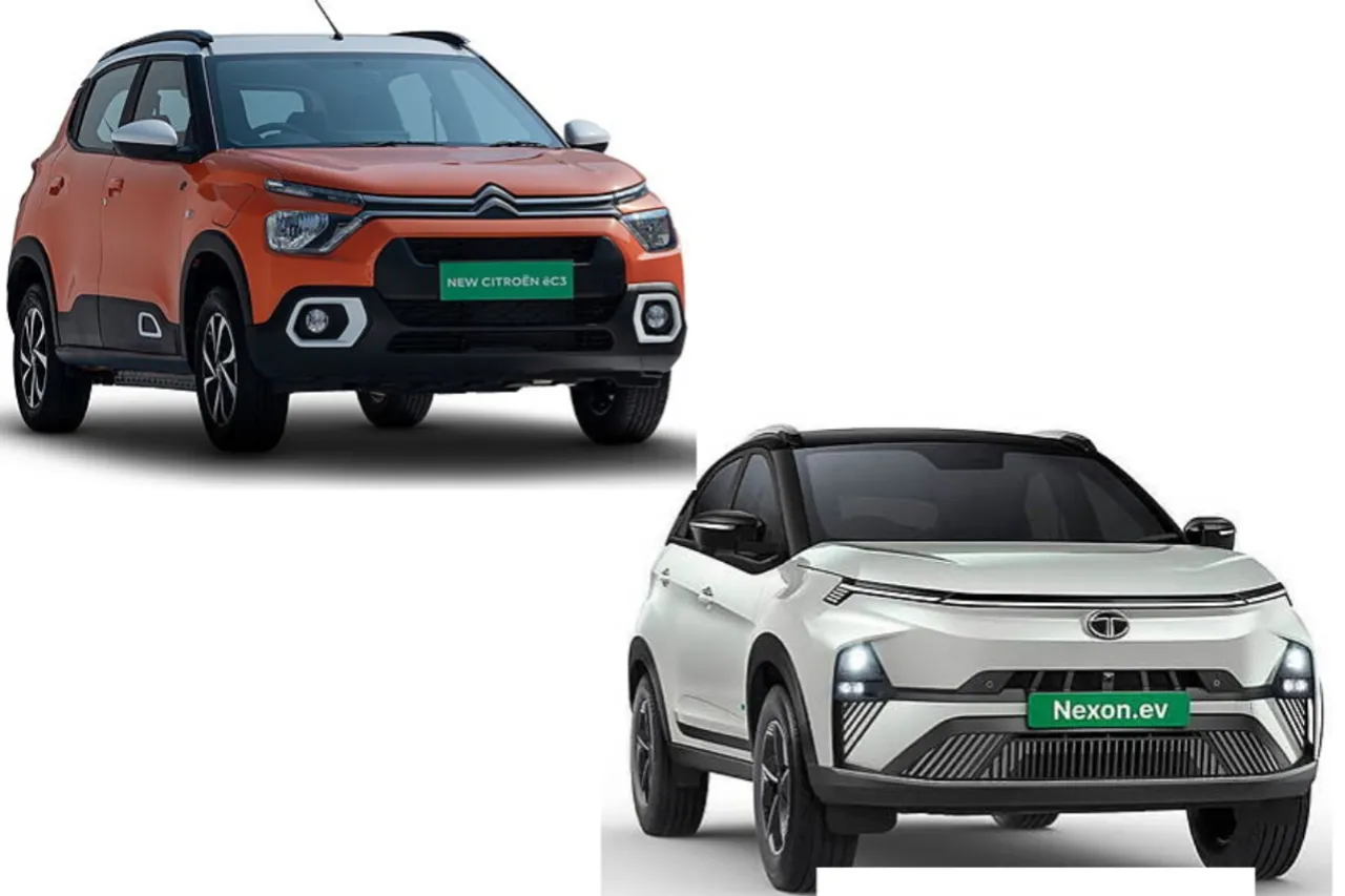 Tata Nexon EV vs Citroen eC3
