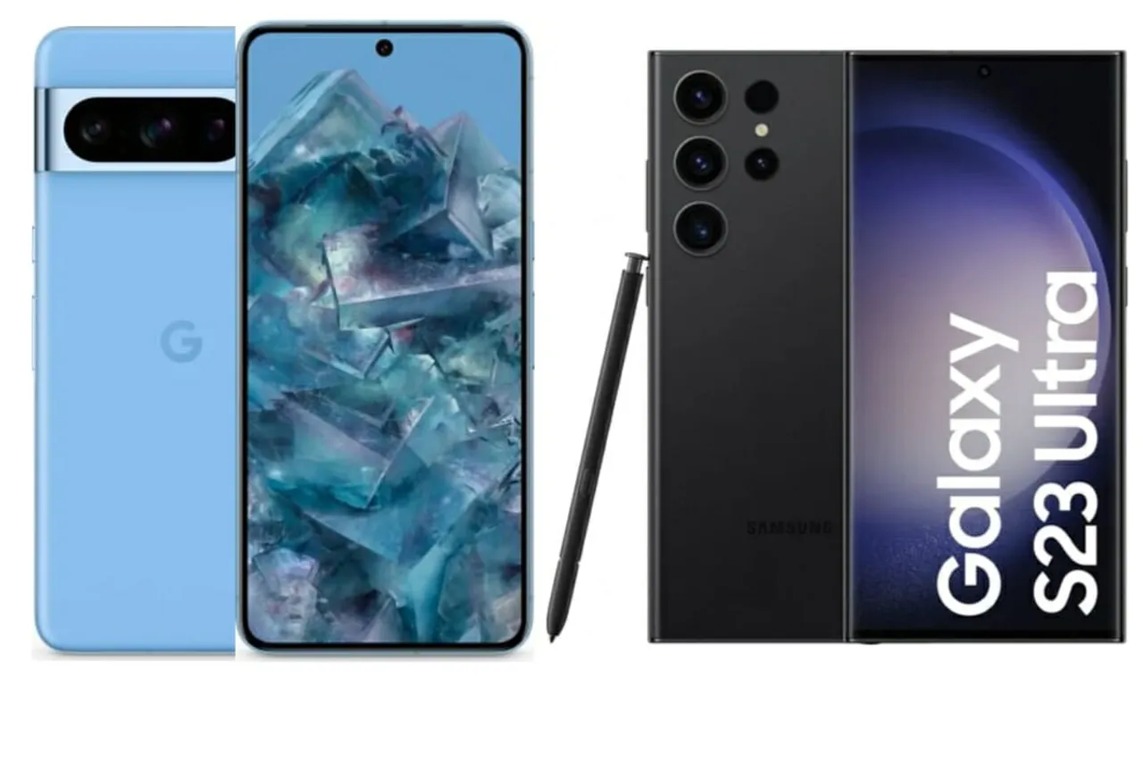Google Pixel 8 Pro vs Samsung Galaxy S23 Ultra
