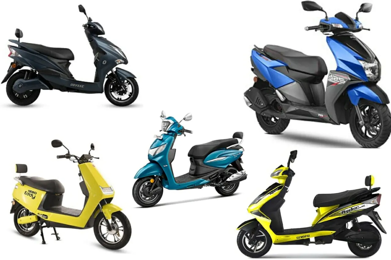 Top 5 scooters under 1 Lakh