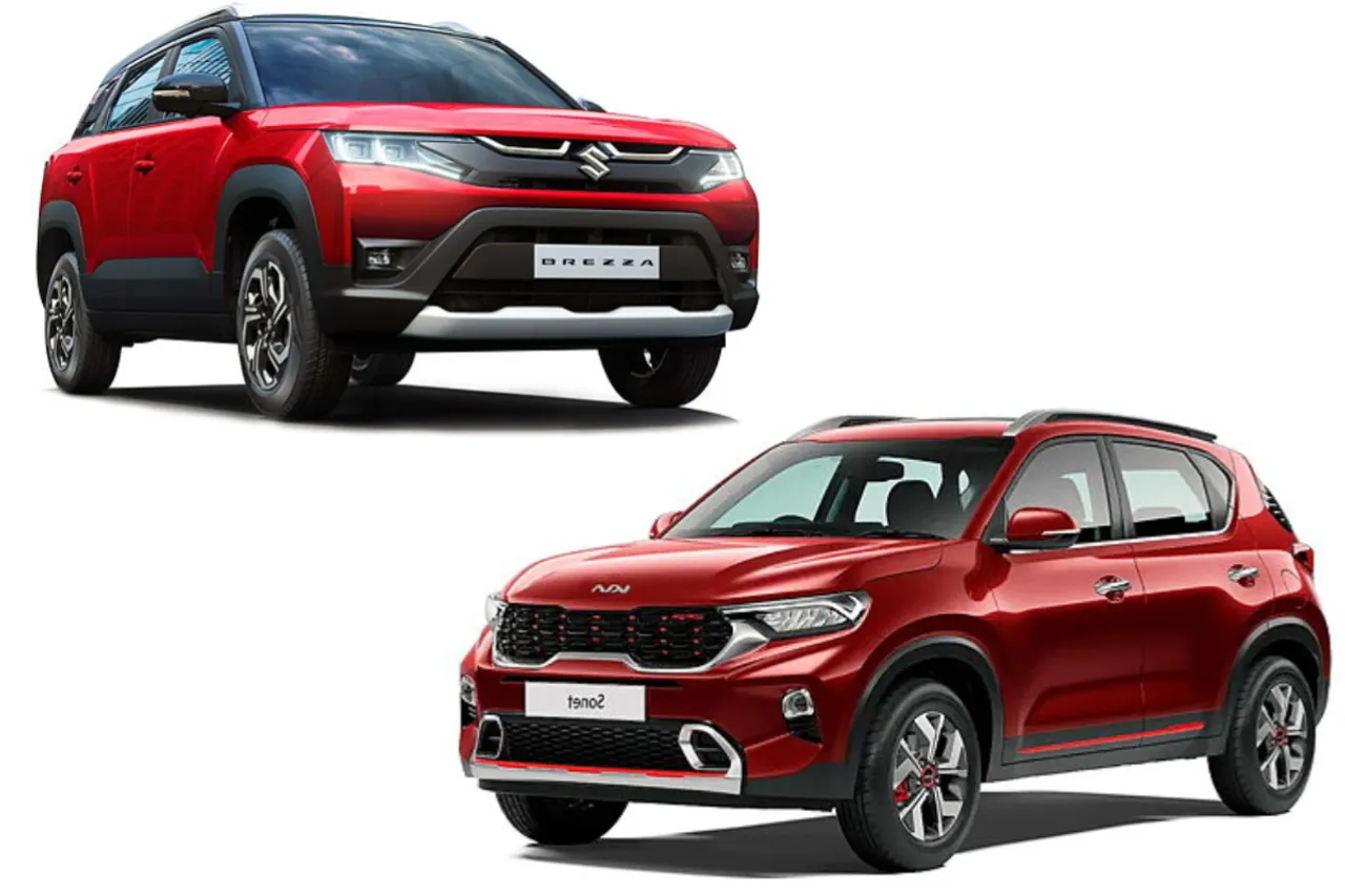 Maruti Brezza vs Kia Sonet