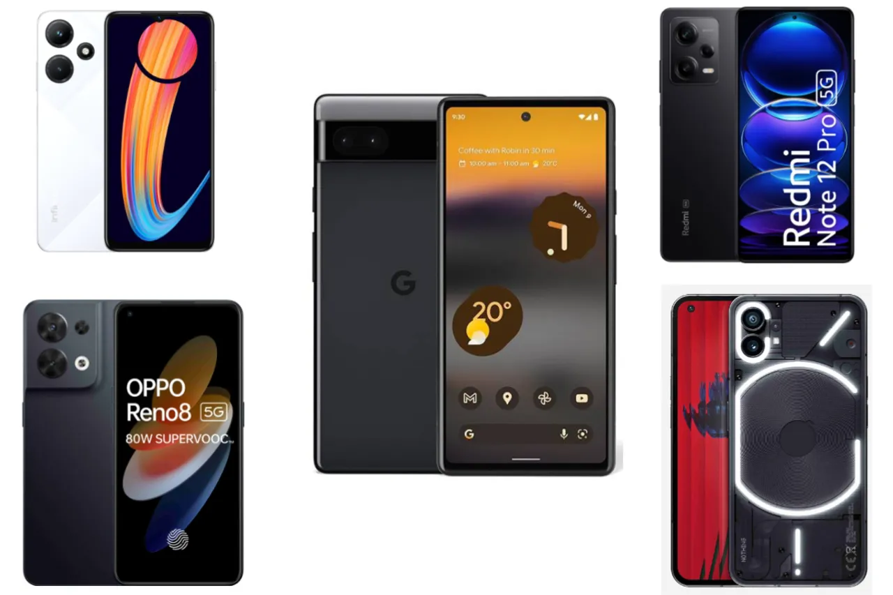 Top 5 smartphones on Flipkart