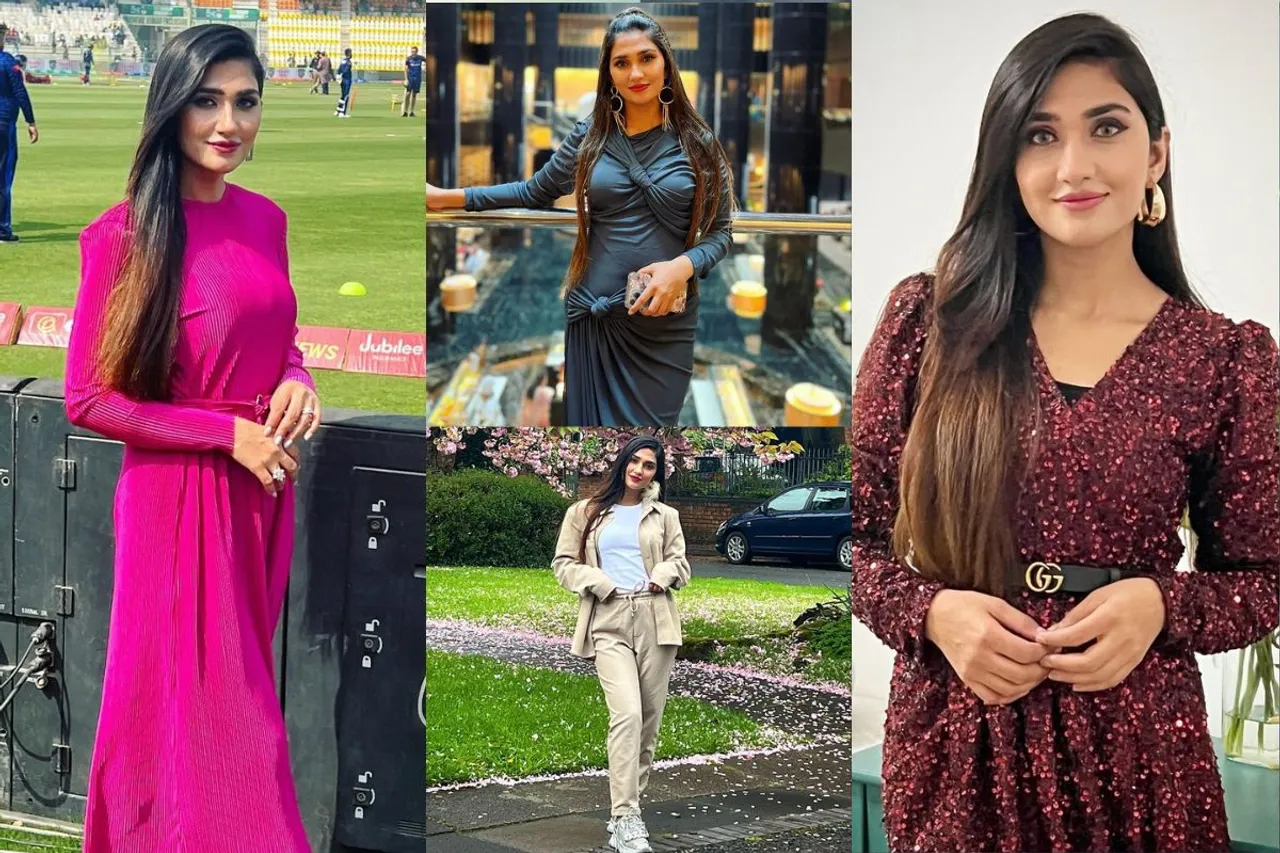 Hasan Ali's wife