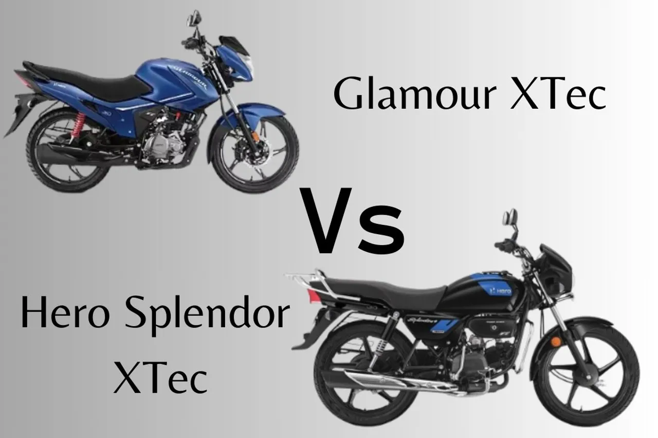 Hero Splendor Plus XTec Vs Hero Glamour XTec