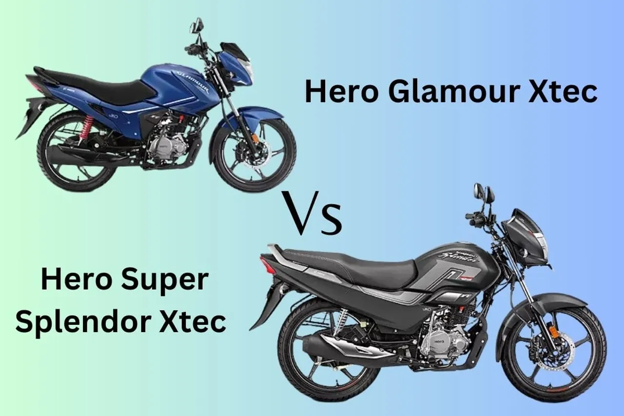 Hero Super Splendor XTec Vs Hero Glamour XTec