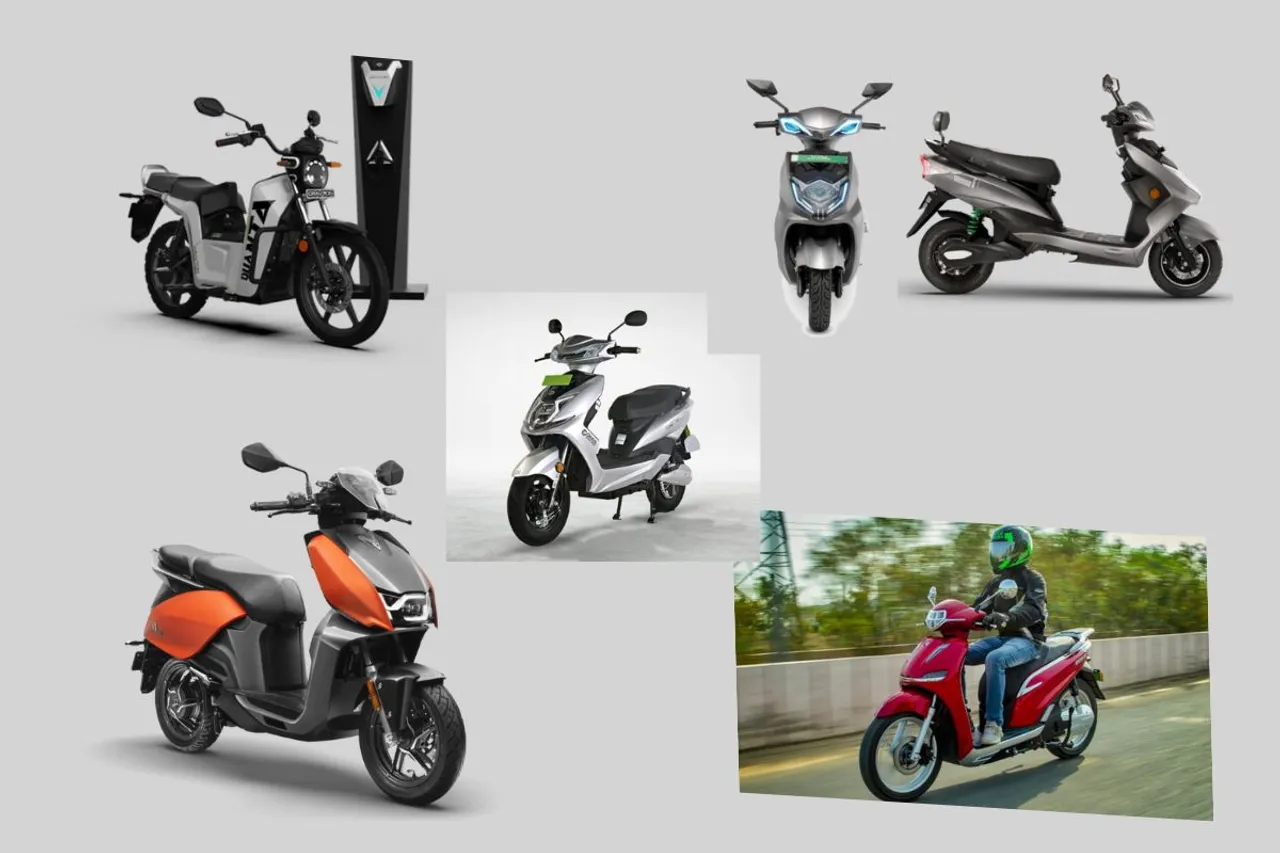 Top 5 EV Scooters With High Range