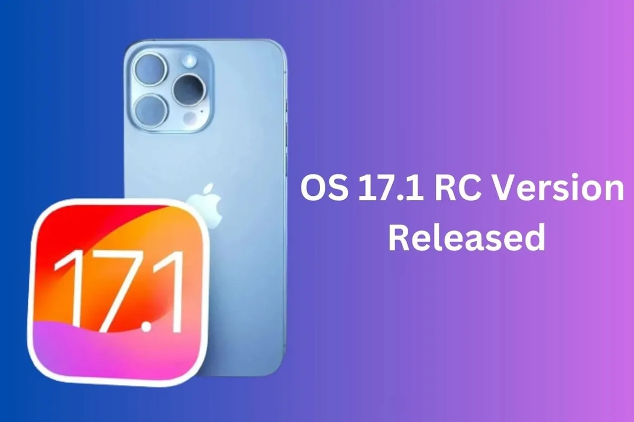iOS 17.1 RC Released