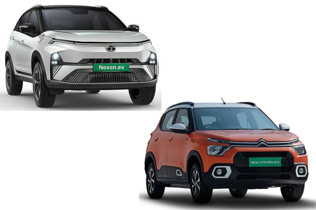 Citroen eC3 vs Tata Nexon EV