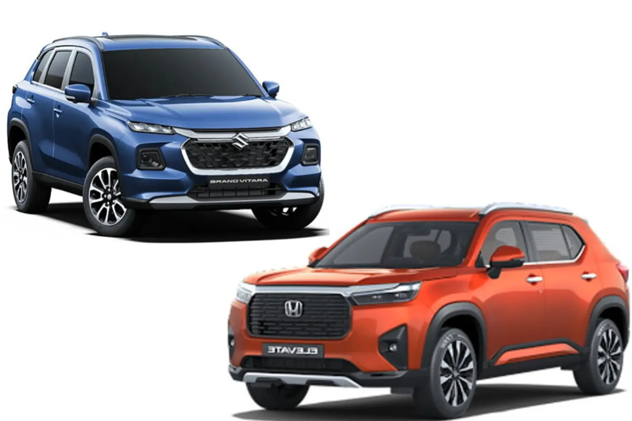 Honda Elevate vs Maruti Suzuki Grand Vitara
