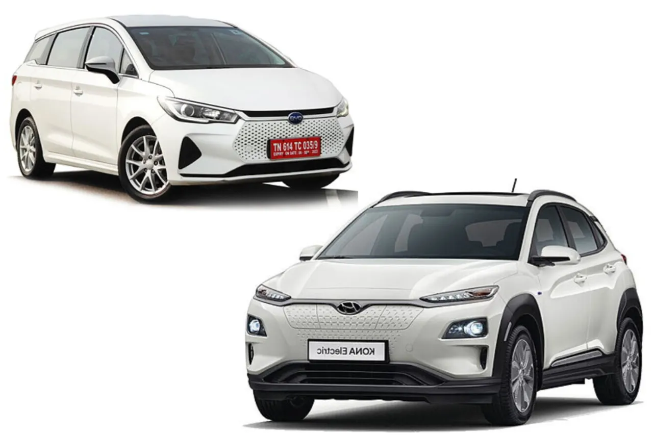 BYD e6 EV vs Hyundai Kona Electric