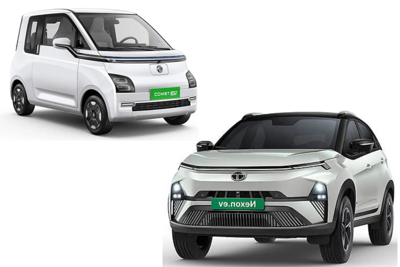 Tata Nexon EV vs MG Comet EV