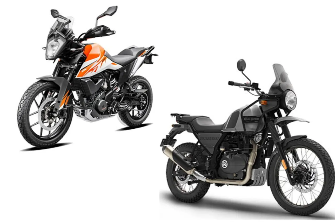 Royal Enfield Himalayan vs KTM 250 Adventure