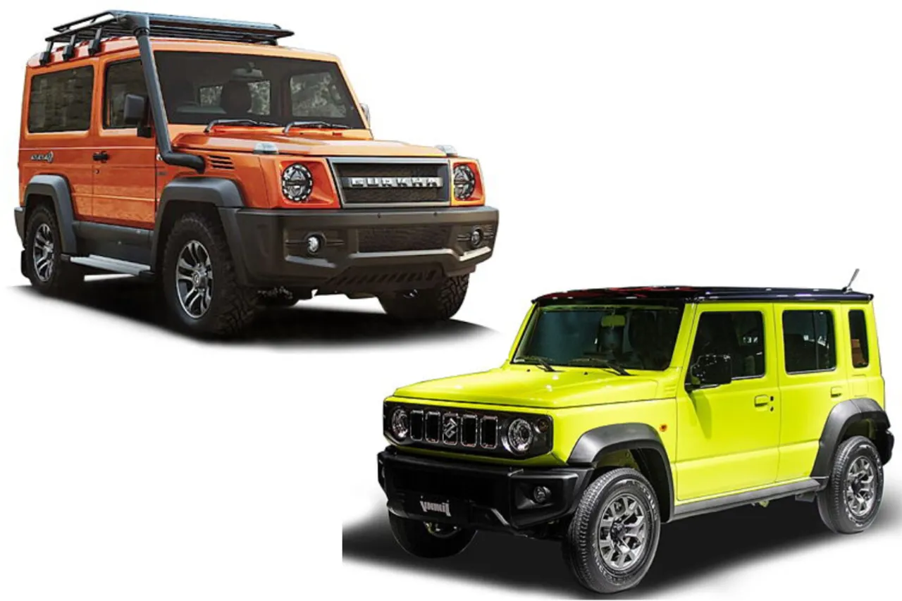 Maruti Suzuki Jimny vs Force Motors Gurkha