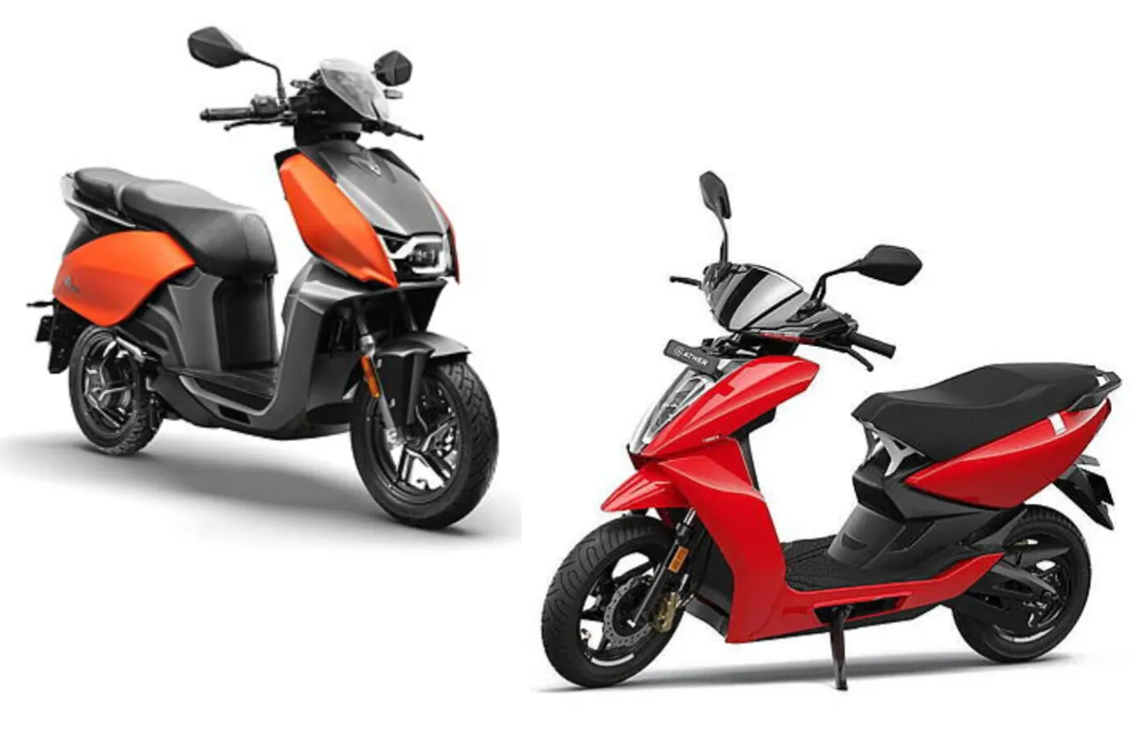 Ather 450X Gen 3 EV vs Vida V1 Pro EV