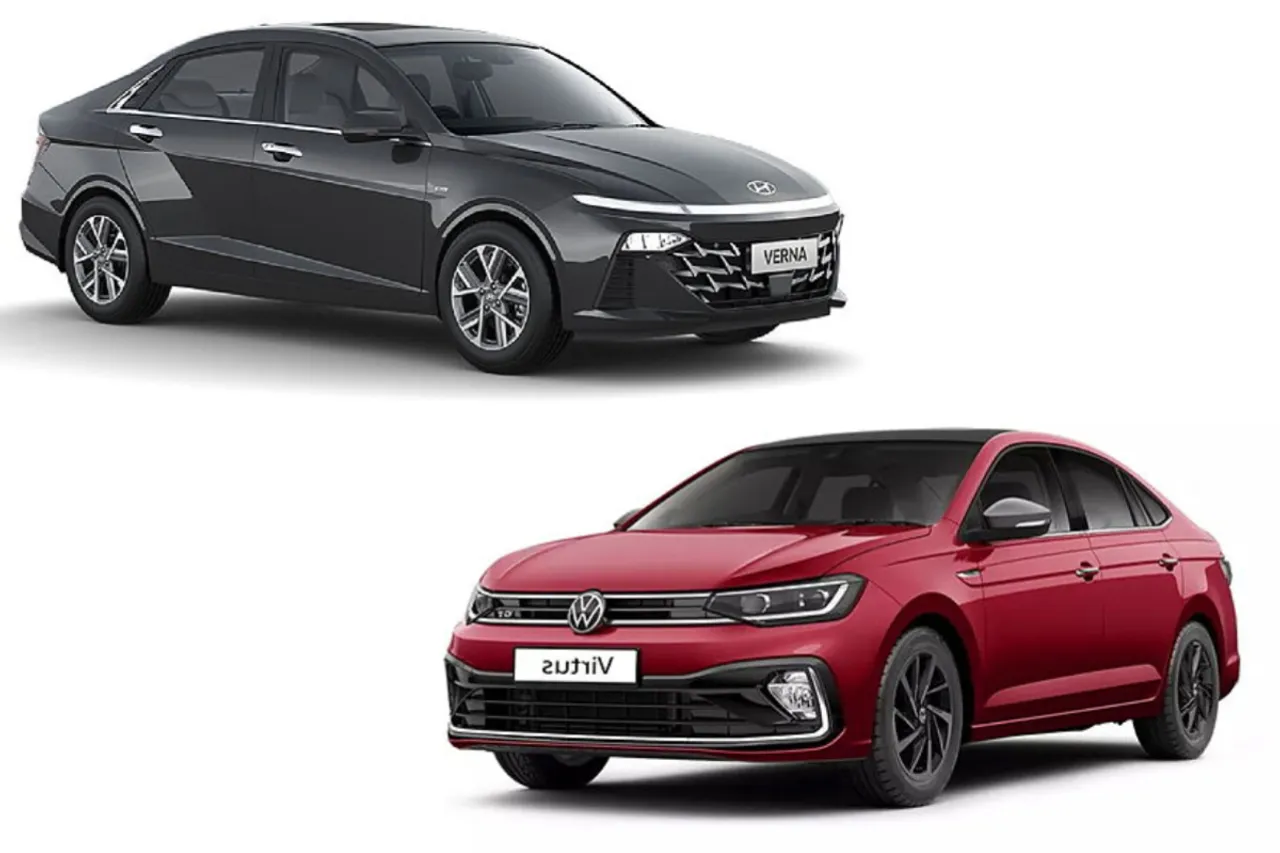 Volkswagen Virtus vs Hyundai Verna