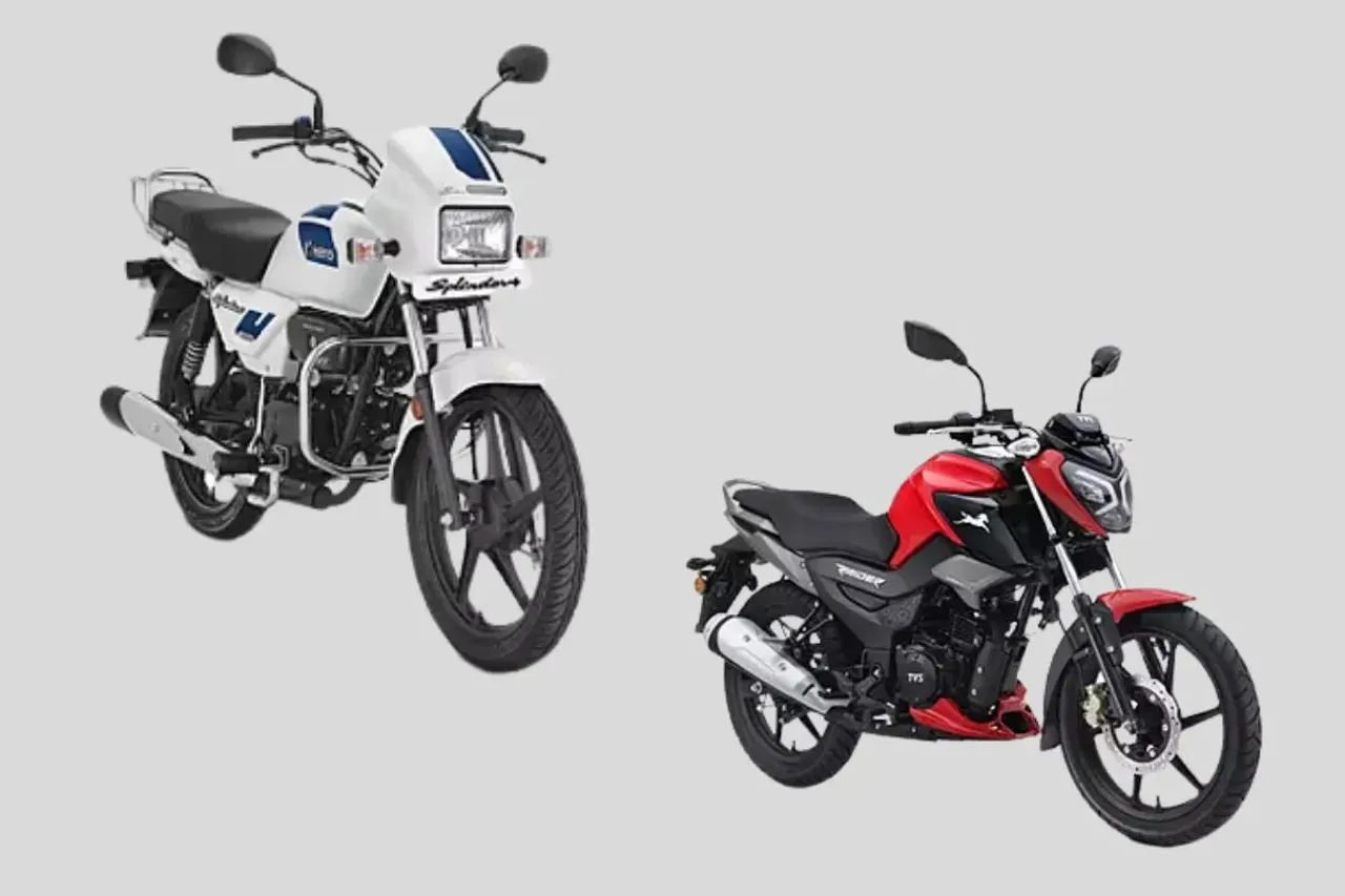 Hero Splendor Plus Vs TVS Raider
