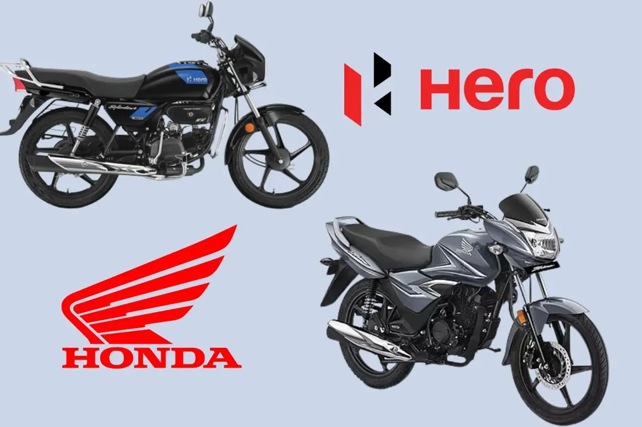 Hero Splendor Plus Xtec vs Honda Shine 100