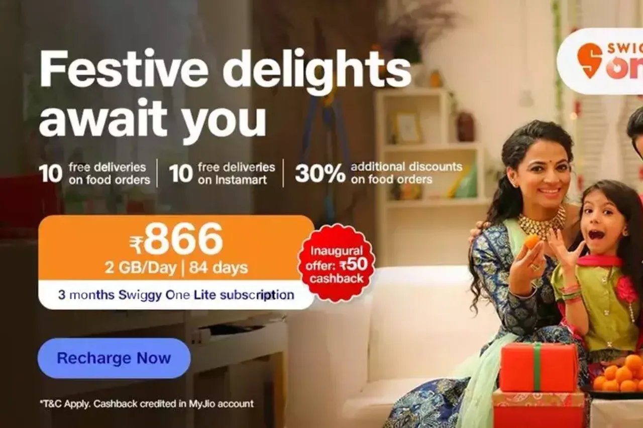 Jio Swiggy One Lite Subscription