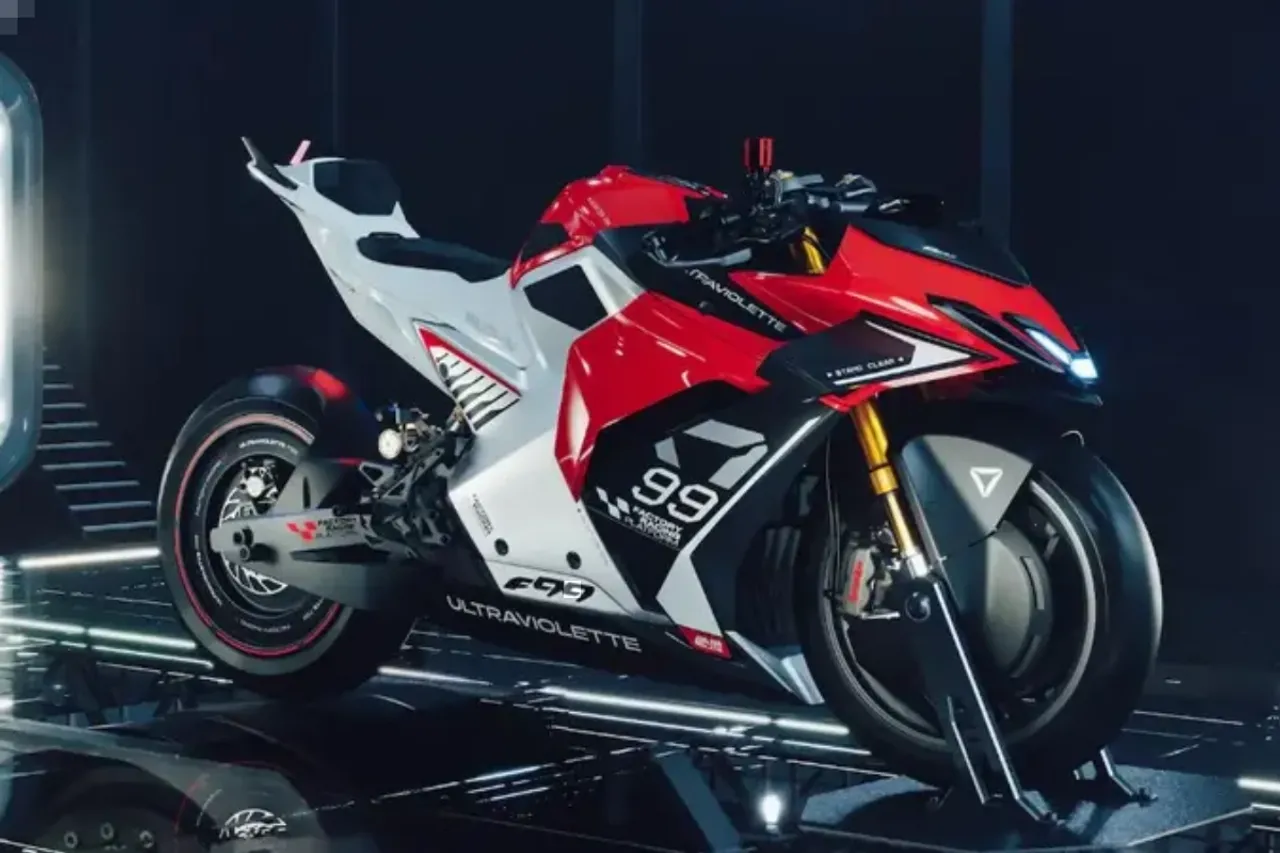 Ultraviolette F99 Electric Bike with a top speed of 265kmph unveiled at the EICMA 2023, Details
