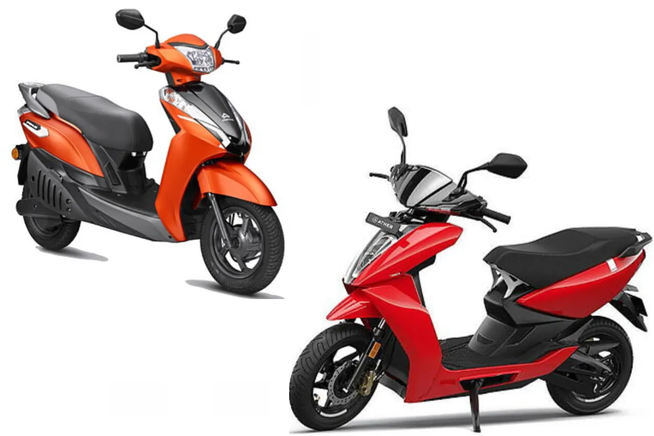 Ather 450X Gen 3 EV vs Ampere Primus EV