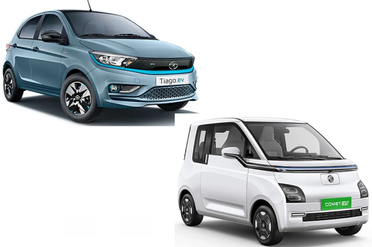 Tata Tiago EV vs MG Comet EV