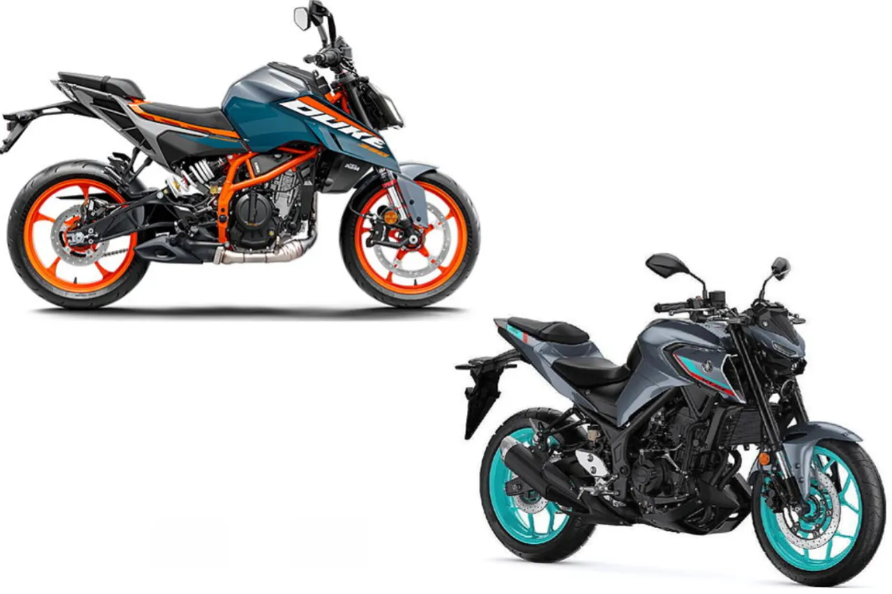 Yamaha MT-03 vs KTM 390 Duke