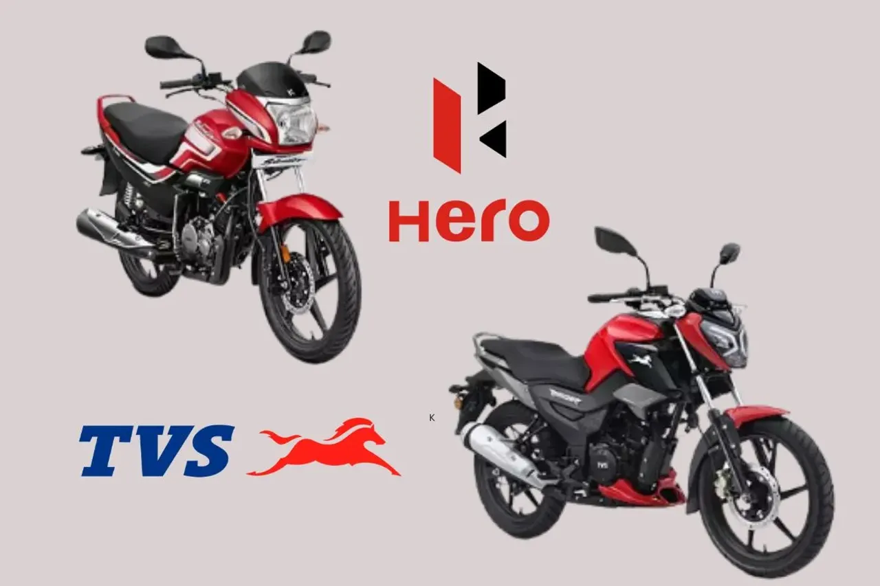 Hero Super Splendor vs TVS Raider