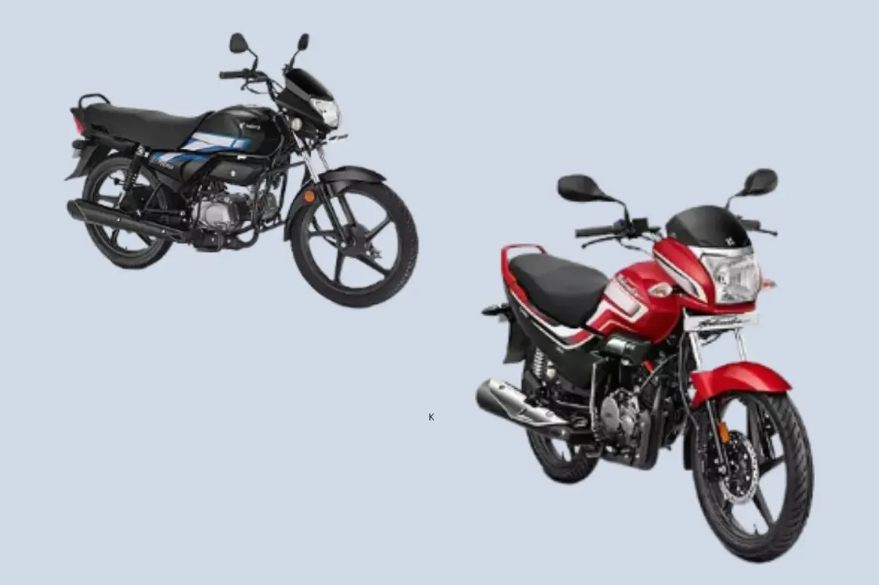 Hero Super Splendor vs Hero HF Deluxe