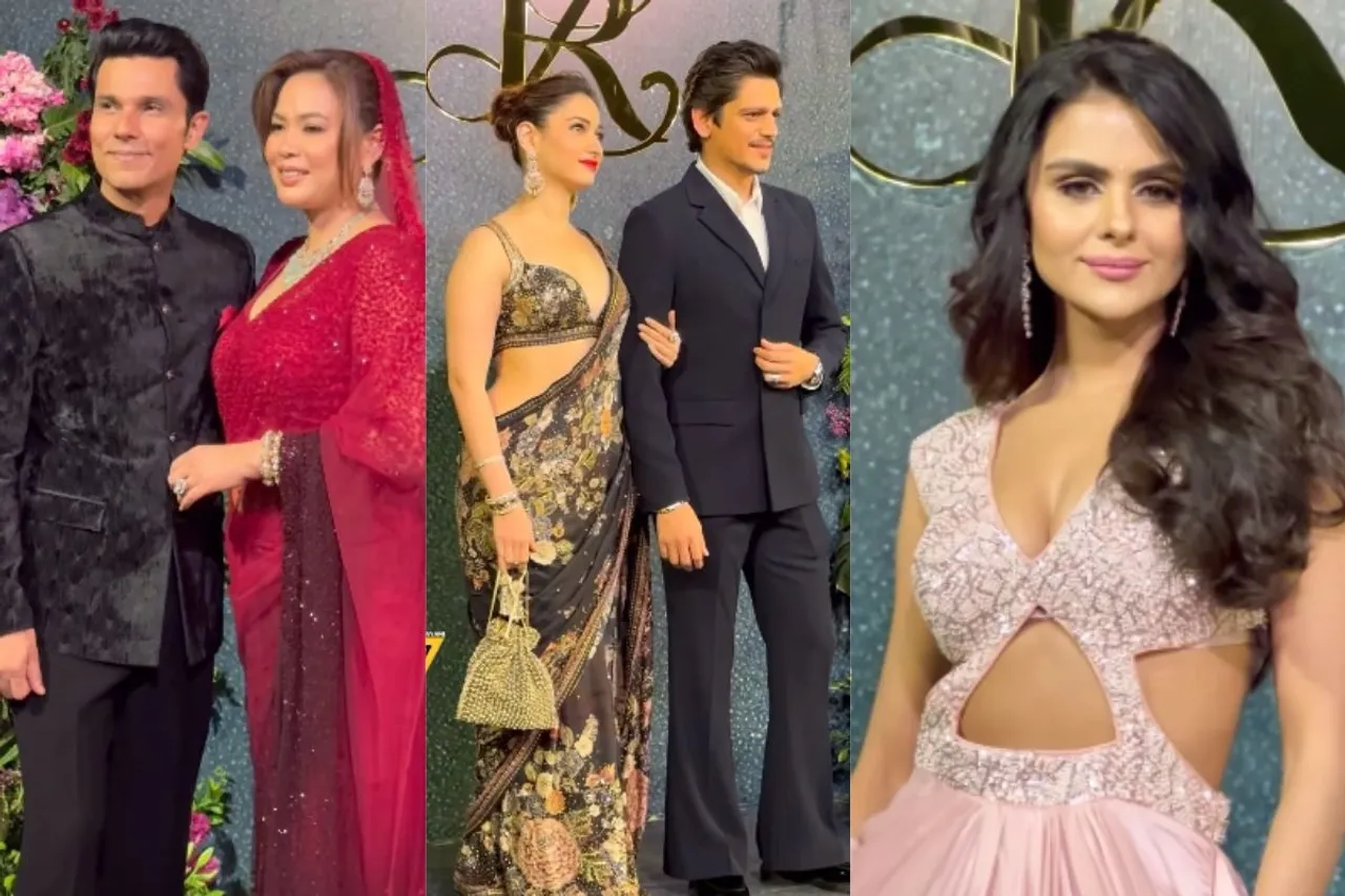 Randeep Hooda and Lin Laishram reception
