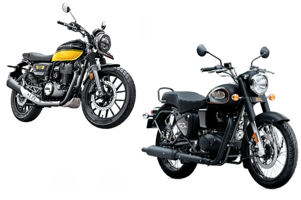 Royal Enfield Bullet 350 vs Honda CB350RS