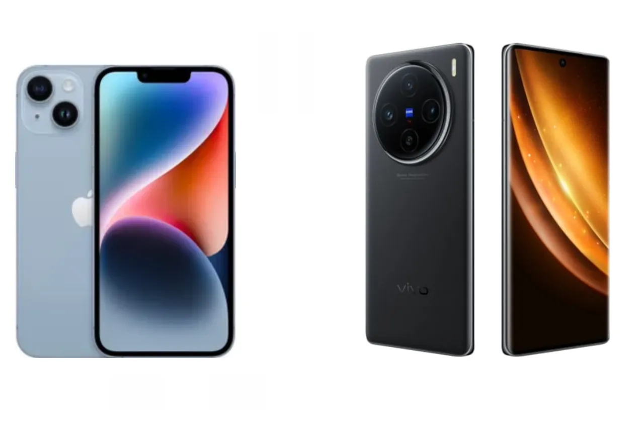 Vivo X100 5G vs Apple iPhone 14