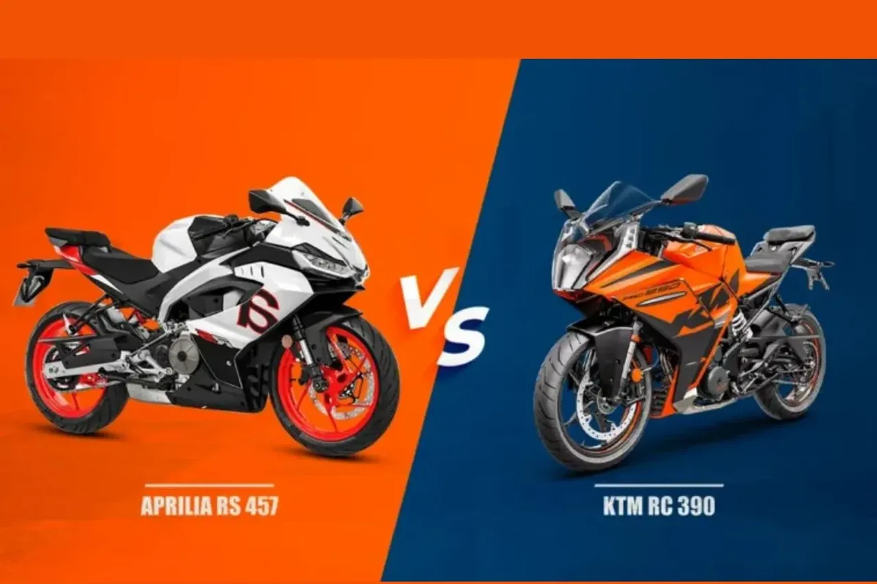 Aprilia RS457 vs KTM RC 390 Duke Comparison