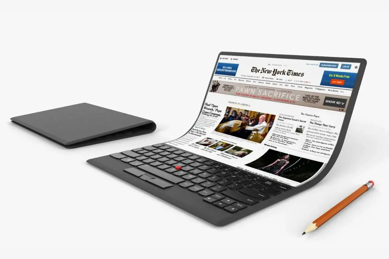 Lenovo Rollable Laptop