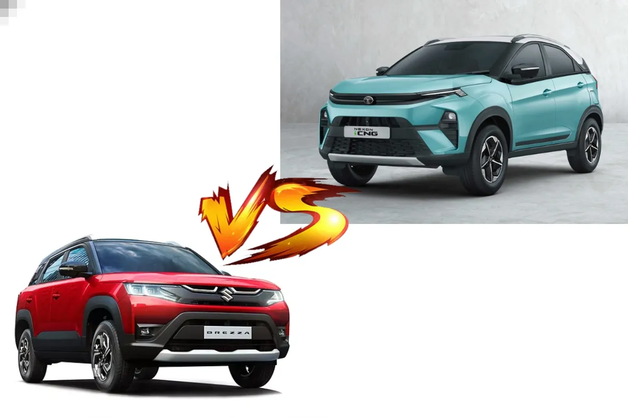 Tata Nexon iCNG vs Brezza CNG