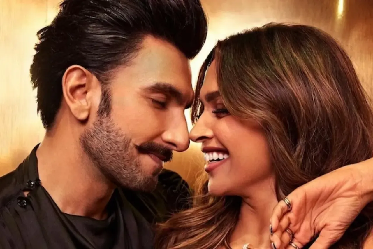 Deepika Padukone Looks Gorgeous in Golden-Silver Lehanga