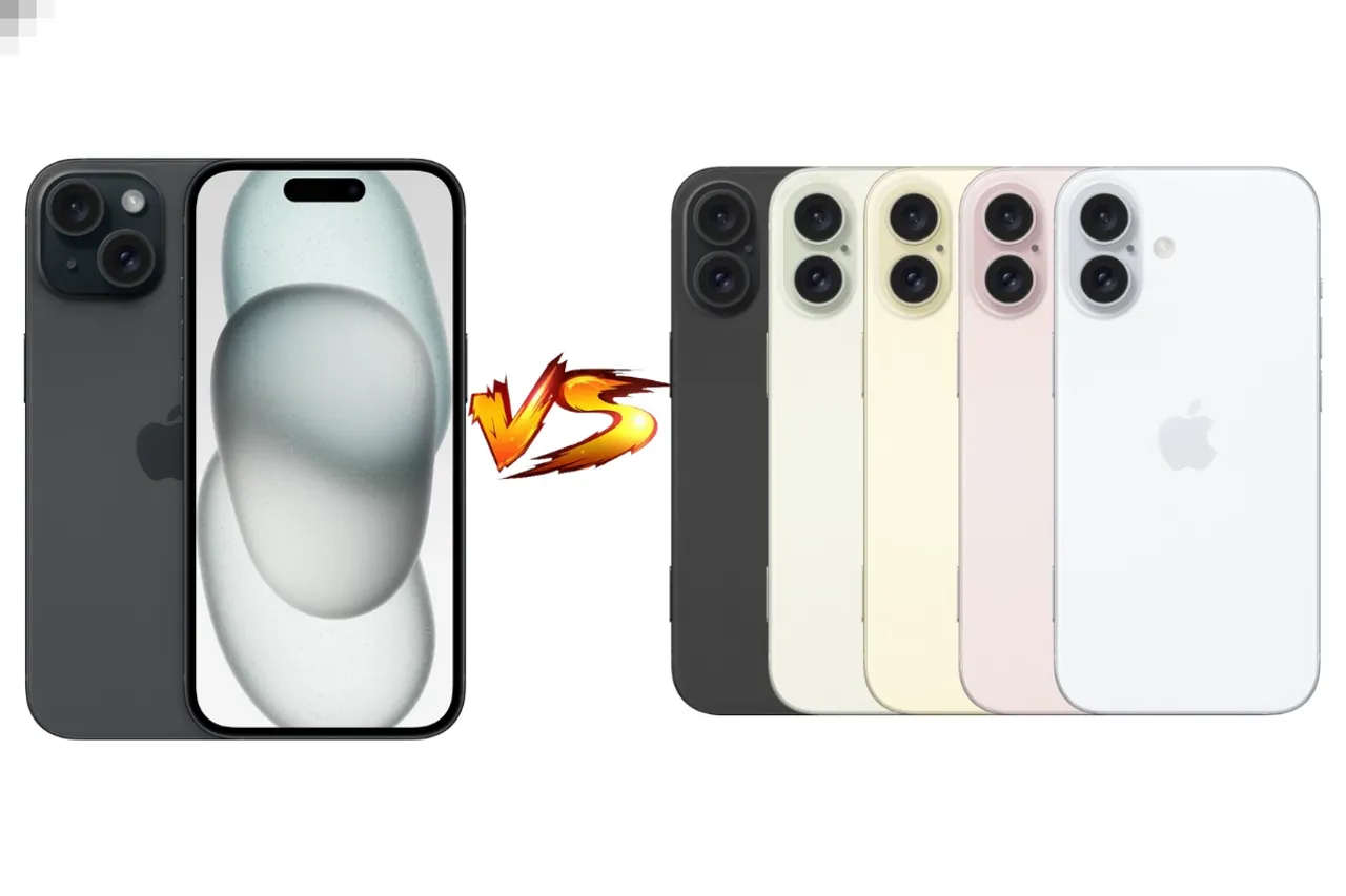 Apple iPhone 15 vs iPhone 16