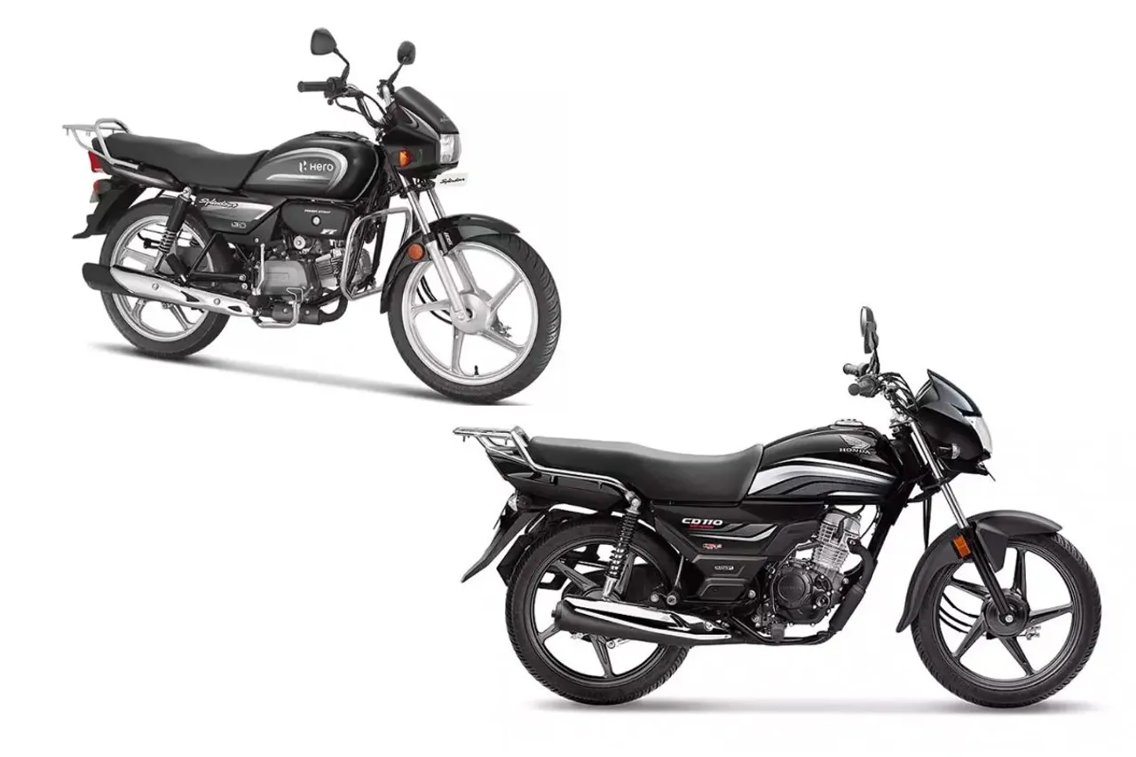 Hero Splendor Plus Vs Honda CD 110 Dream