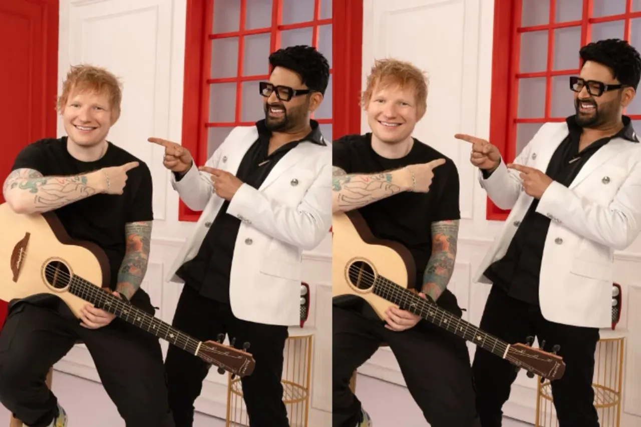 Kapil sharma and Ed Sheeran