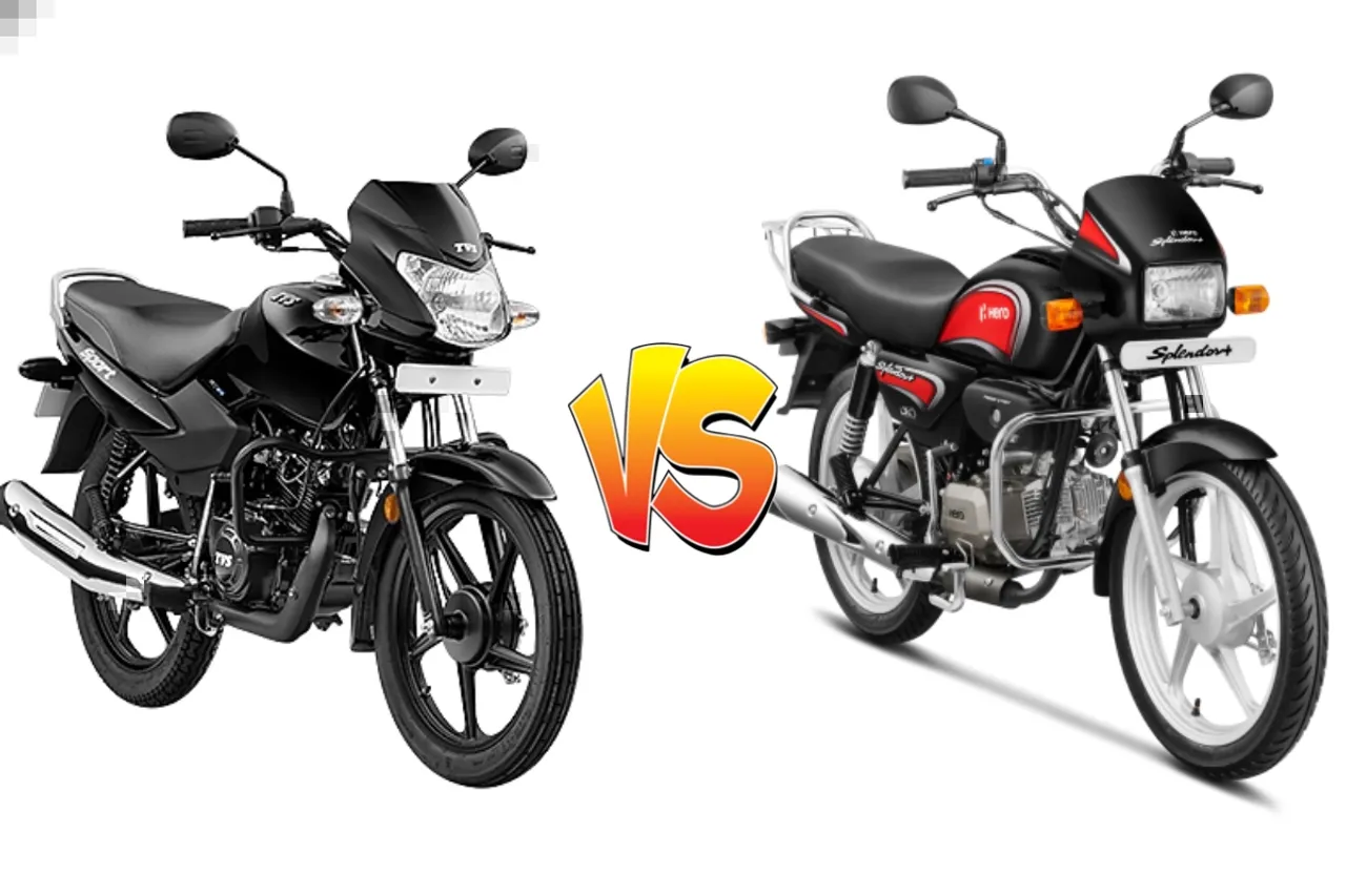 TVS Sport vs Hero Splendor Plus