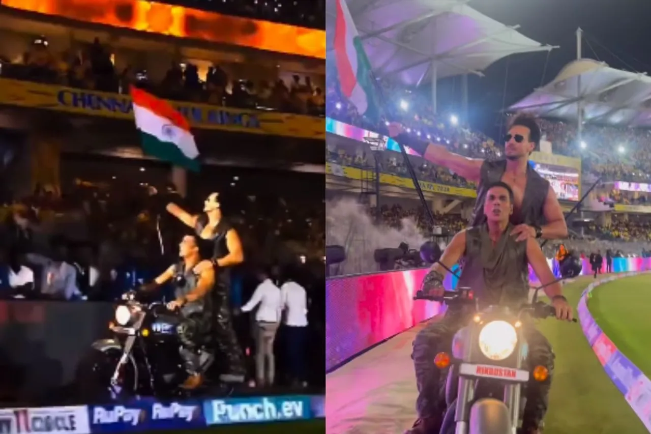 Tiger Shroff and Akshay Kumar