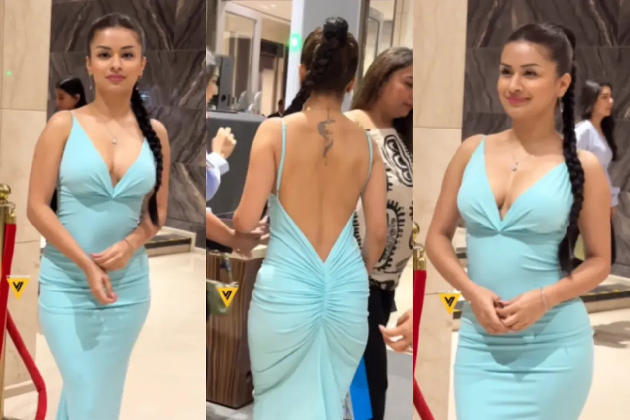 Avneet Kaur Sizzles in Sleeveless Backless Dress, Looks WOW