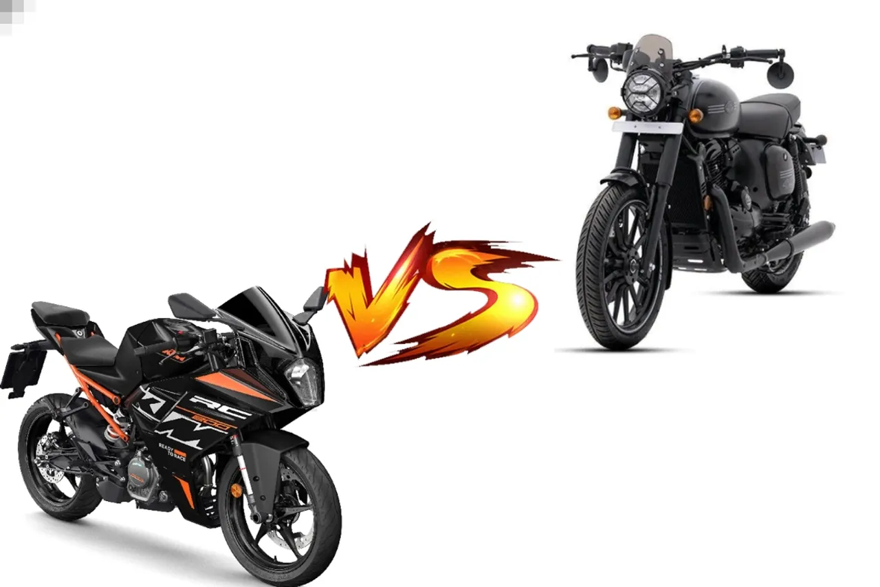 Jawa 42 VS KTM RC 200