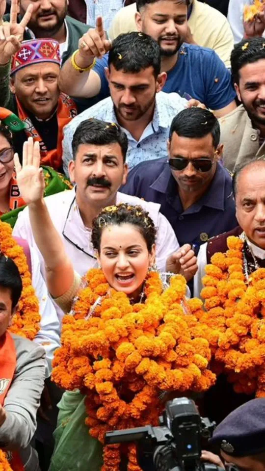 Kangana Ranaut Embraces Politics Like The Back Of Her Hand