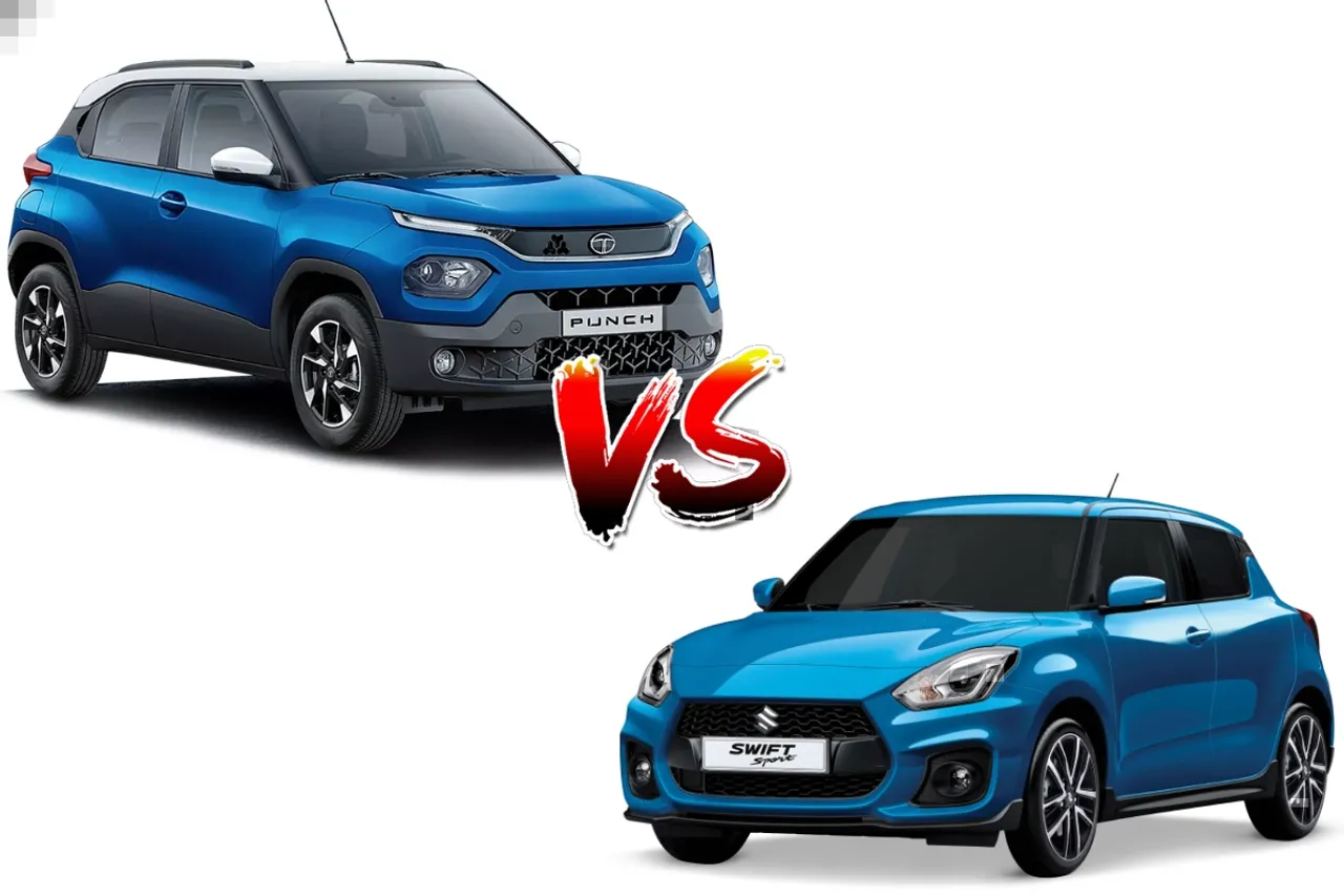 Tata Punch vs Maruti Suzuki Swift