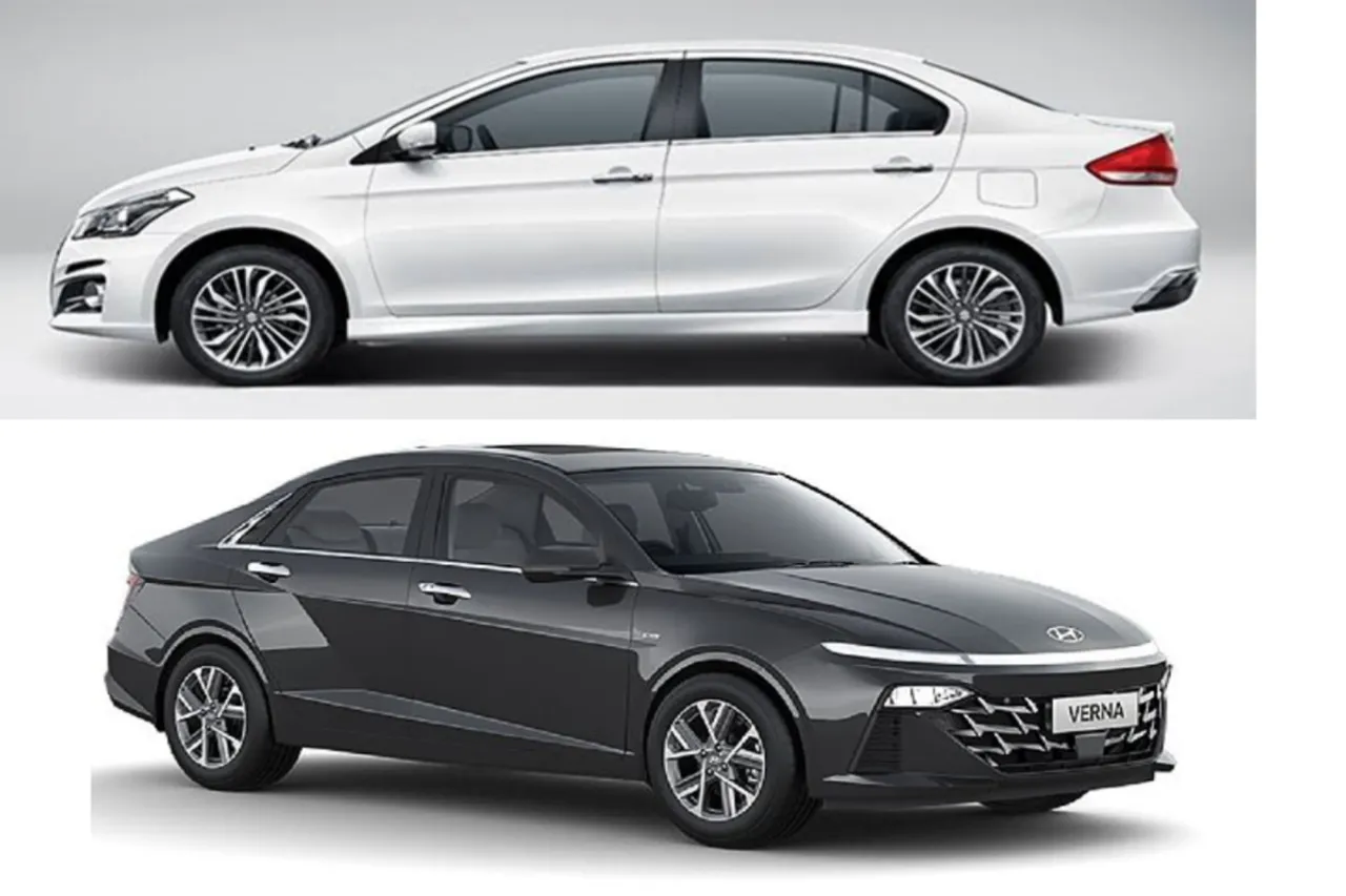 Hyundai Verna vs Maruti Suzuki Ciaz