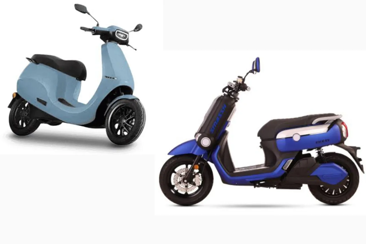 Ola S1 Pro EV vs Kick EV Smassh
