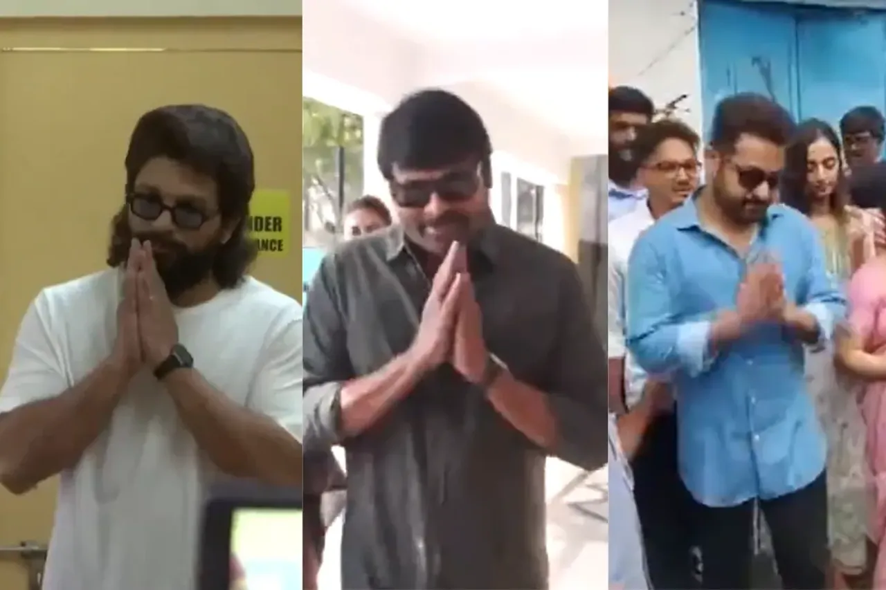 Allu Arjun and Jr NTR